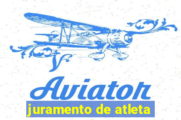 juramento de atleta